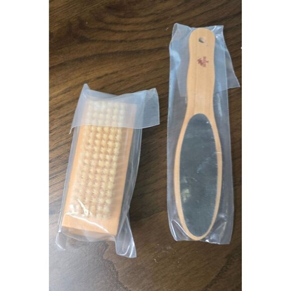 Urban Spa Wooden Foot File for Calluses, Pedicures, Heels and Toes Bundle - Picture 2 of 9